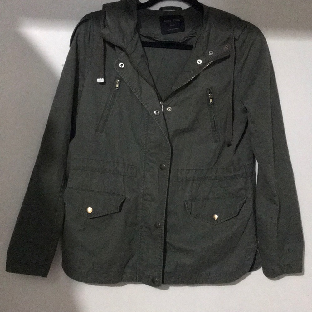 Love Tree Khaki Green Jacket